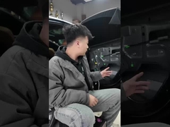 2.5 مم وسادة تخفيف الاهتزازات مربعة منقوشة للسيارات / عزل الصوت والحرارة للسيارات / Ca