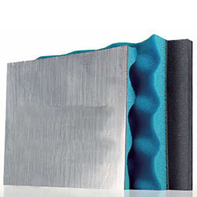 سعر جيد الصوت العازل المنزلي الصوت العازل الصوتي المركب لفائف الألومنيوم الصفائح المطاطية للأنابيب الانترنت